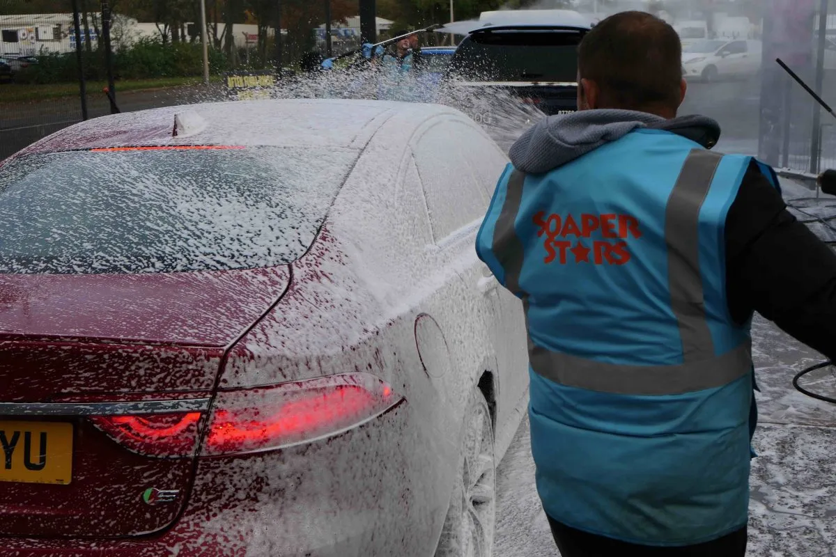 Foam car wash Soaper Stars Perth